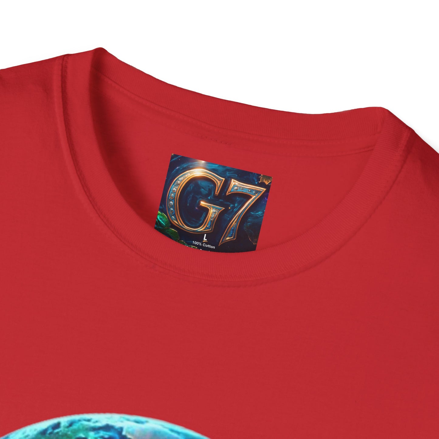 Global Unity Starts Here β Wear the Change - G7 Earth Graphic Unisex T-Shirt - Softstyle Tee