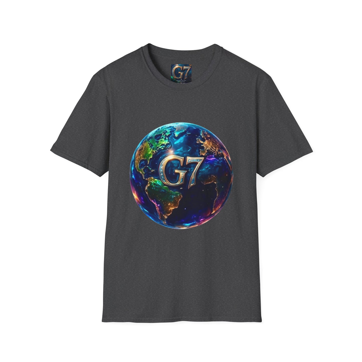 Global Unity Starts Here β Wear the Change - G7 Earth Graphic Unisex T-Shirt - Softstyle Tee