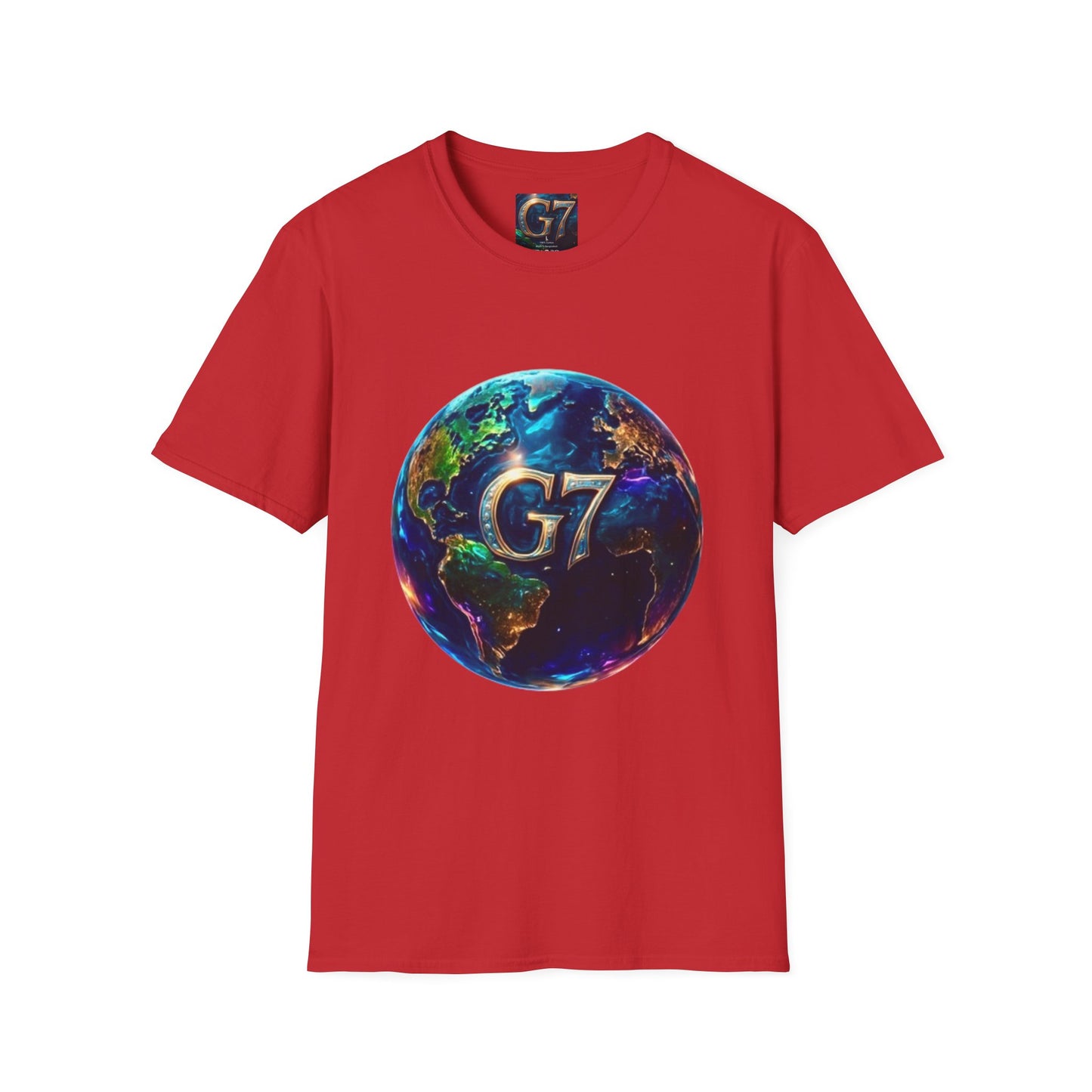 Global Unity Starts Here β Wear the Change - G7 Earth Graphic Unisex T-Shirt - Softstyle Tee