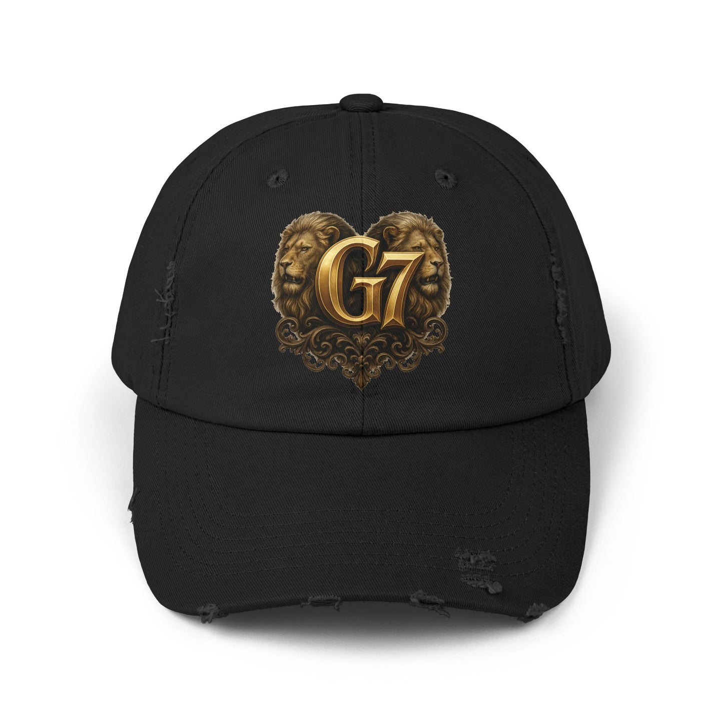 G7 Distressed Unisex Hat