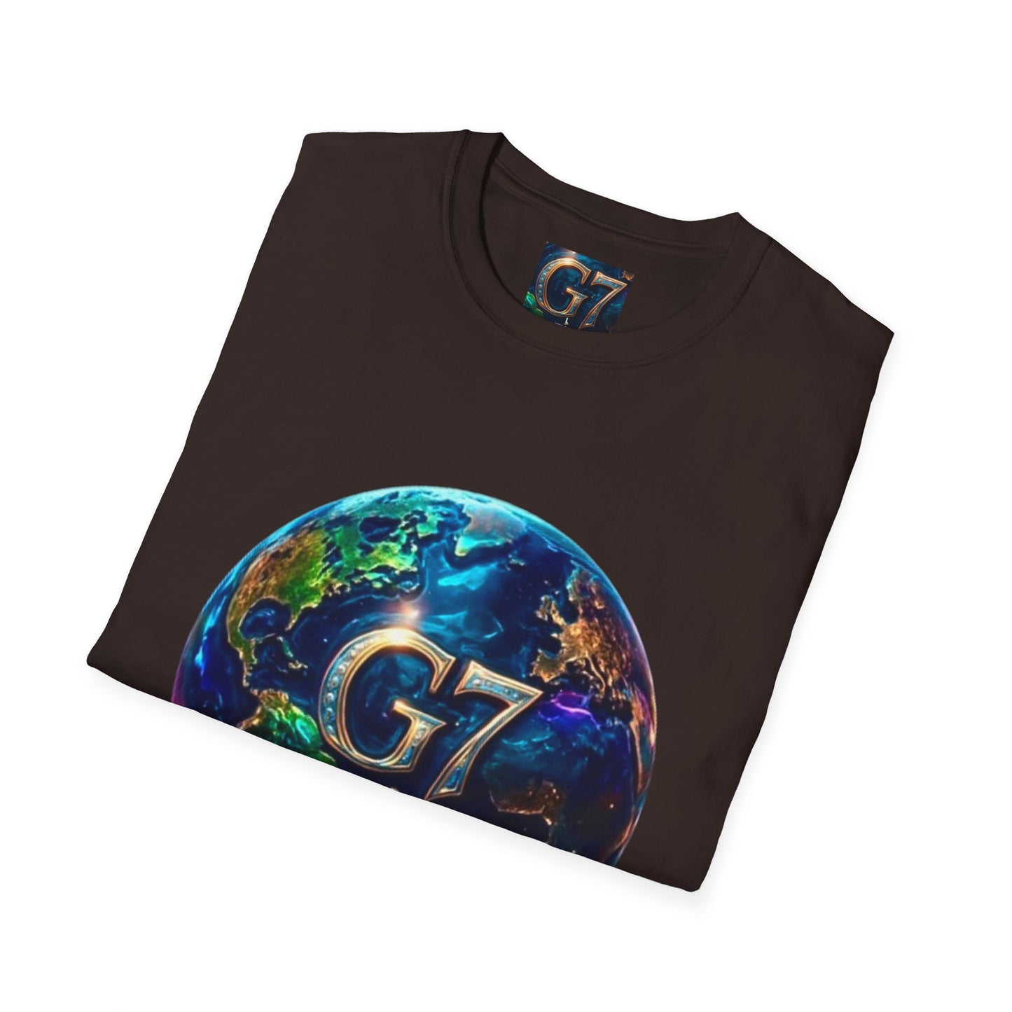 Global Unity Starts Here β Wear the Change - G7 Earth Graphic Unisex T-Shirt - Softstyle Tee
