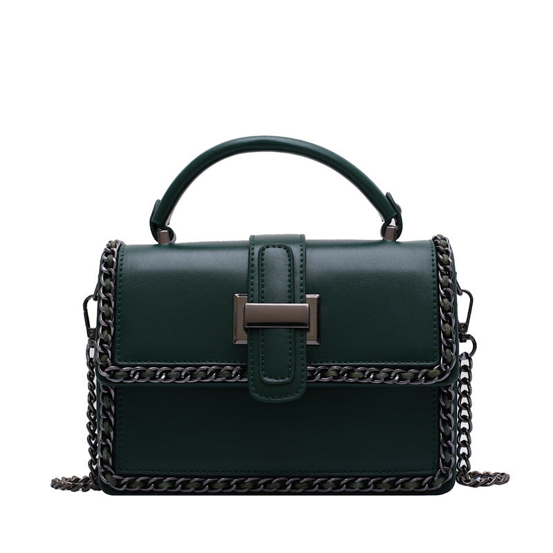 Opulent One-Shoulder Small Square Bag — 2026 Luxury Must-Have