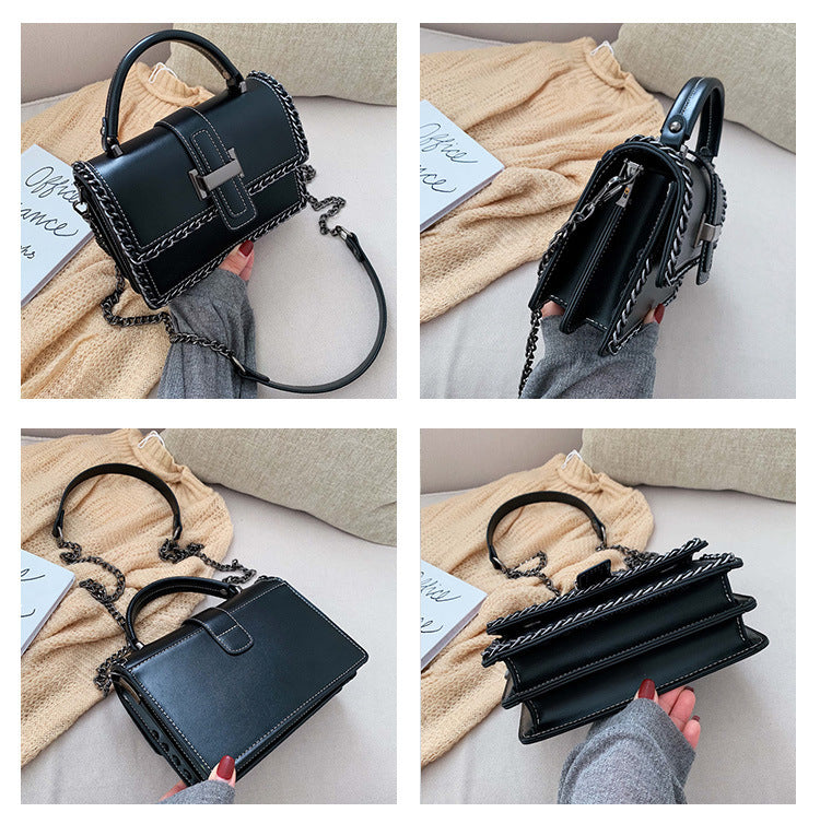 Opulent One-Shoulder Small Square Bag — 2026 Luxury Must-Have