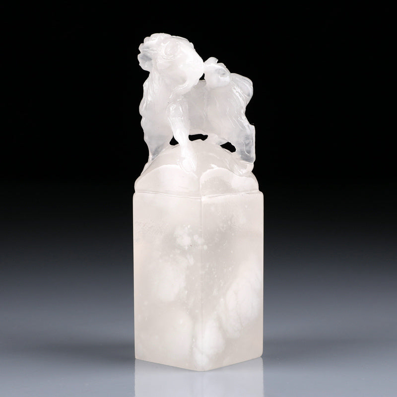 Luxe Timeless Elegant Frozen Jade Zodiac Stone | Merch Gone Viral