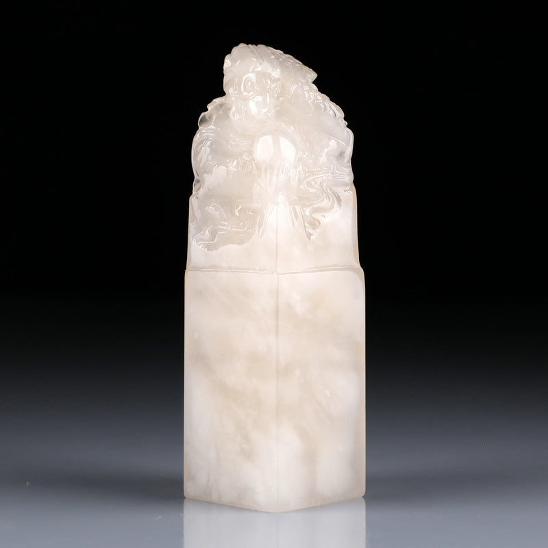 Luxe Timeless Elegant Frozen Jade Zodiac Stone | Merch Gone Viral