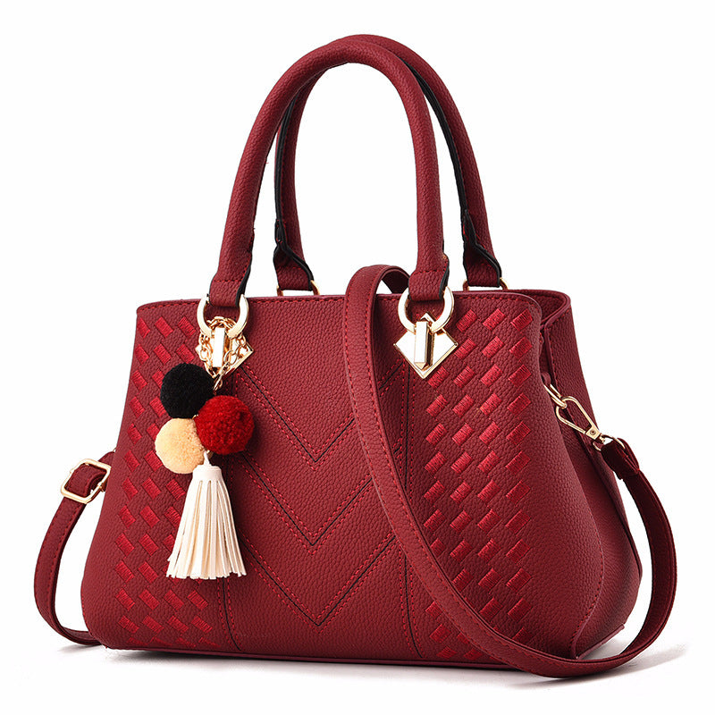 Premium Luxury Crossbody Handbag - Designer Vegan Leather Shoulder Bag for Women