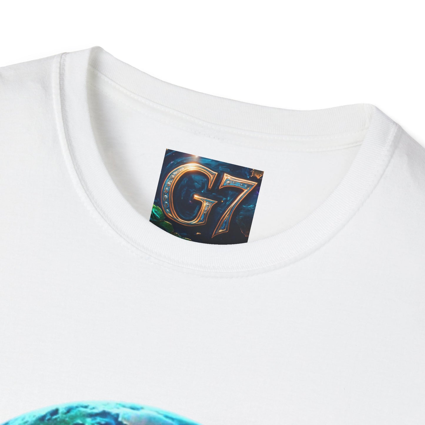 Global Unity Starts Here β Wear the Change - G7 Earth Graphic Unisex T-Shirt - Softstyle Tee