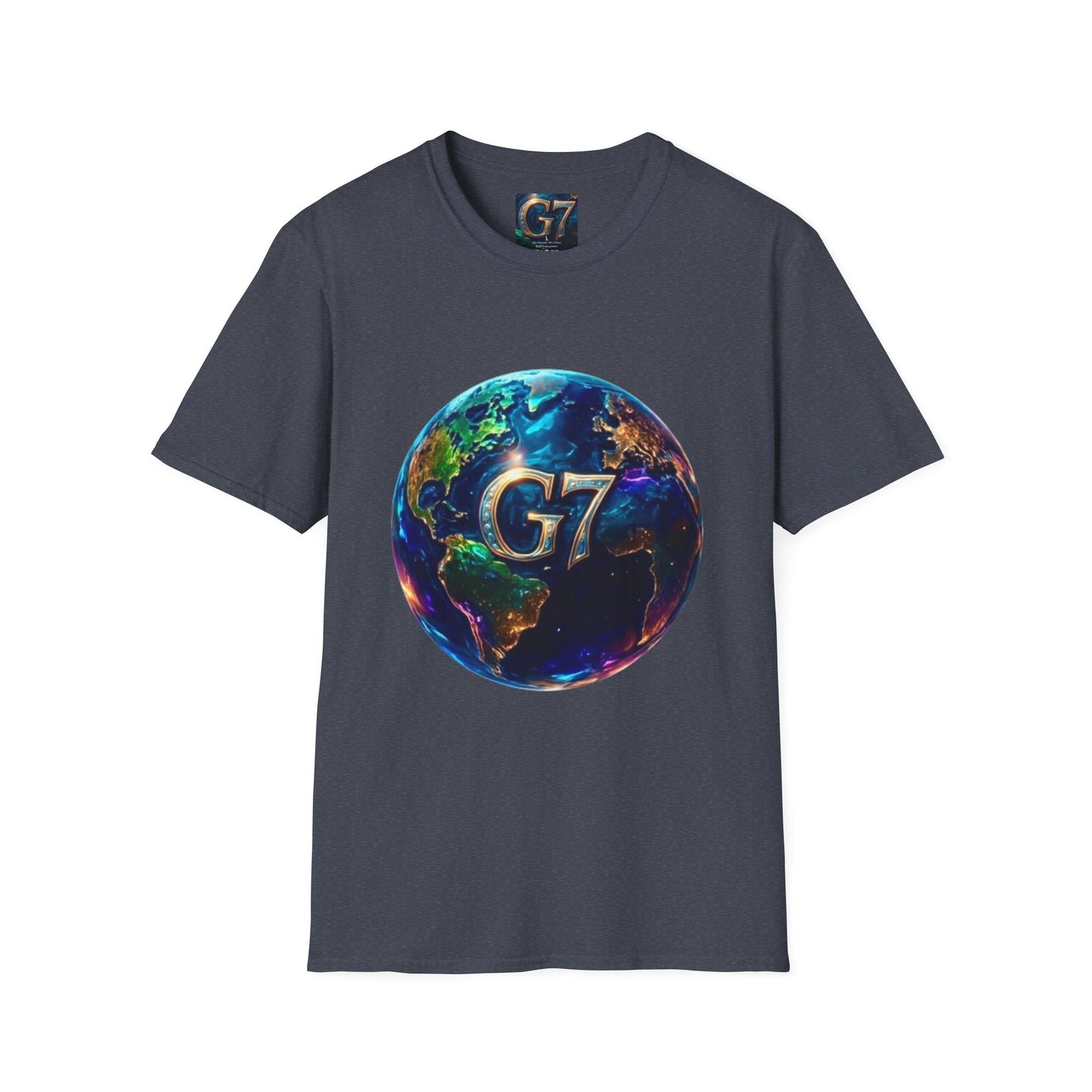 Global Unity Starts Here β Wear the Change - G7 Earth Graphic Unisex T-Shirt - Softstyle Tee