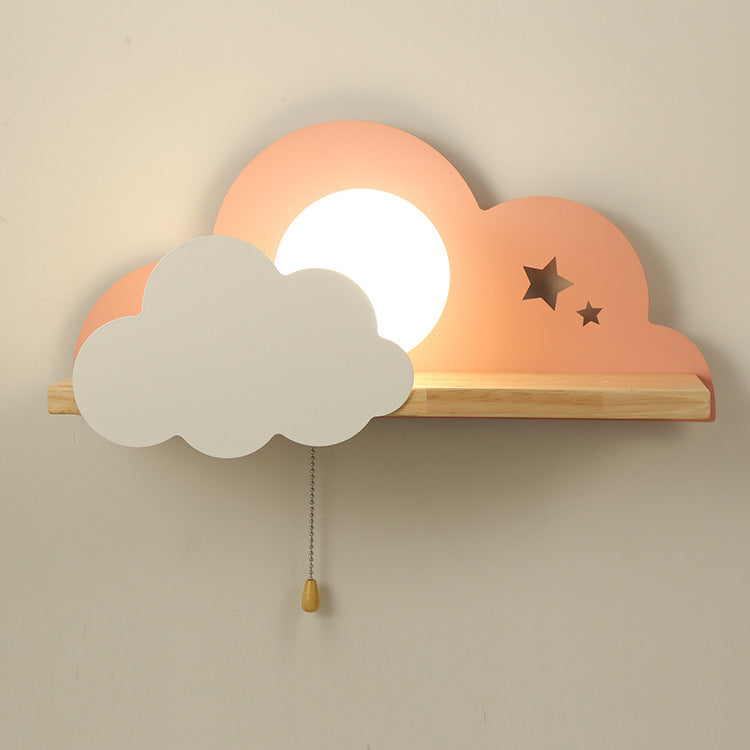 Simple Bedside Cloud Decoration Creative Wall Lamp