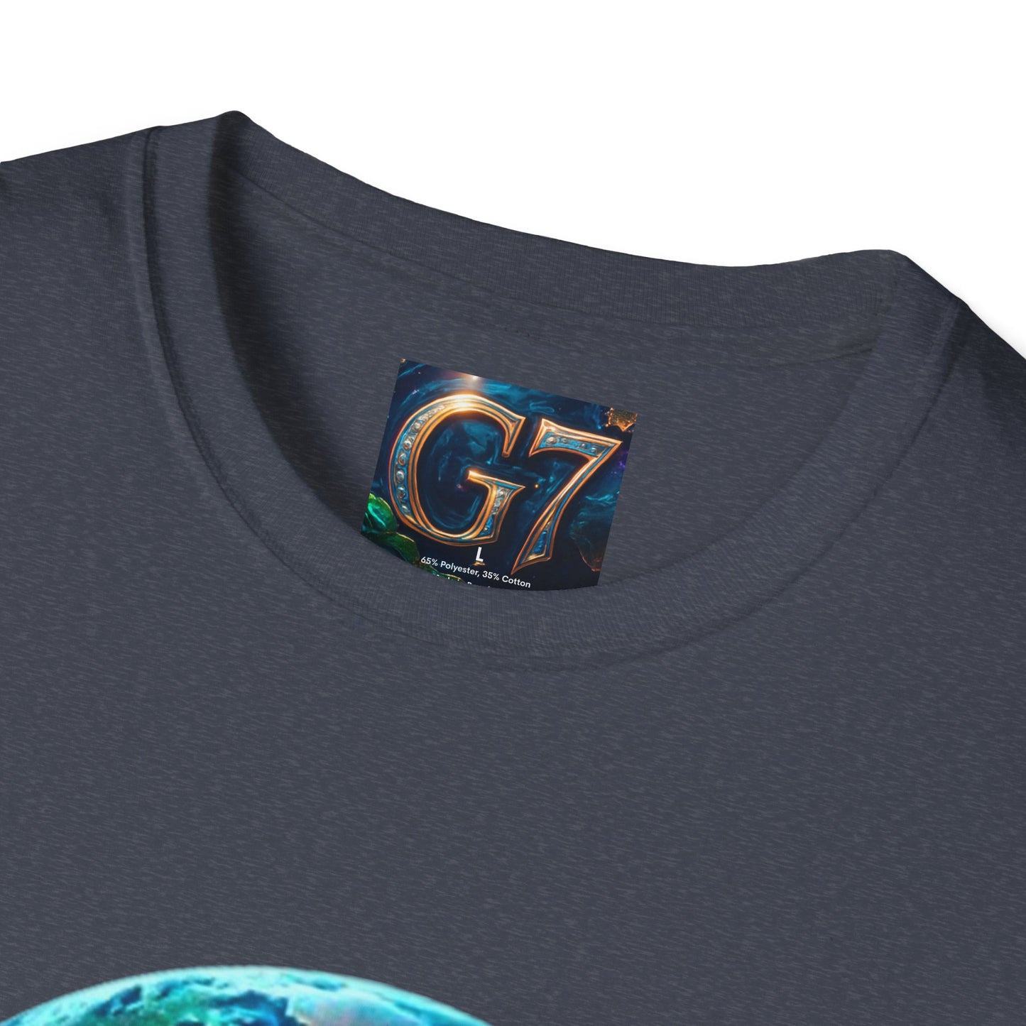 Global Unity Starts Here β Wear the Change - G7 Earth Graphic Unisex T-Shirt - Softstyle Tee