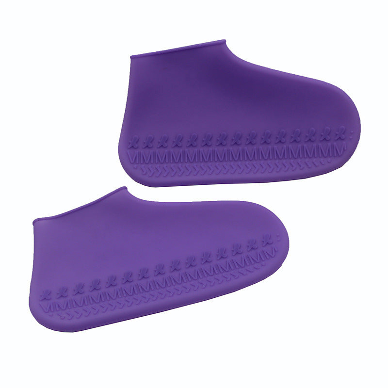 Non-Slip Silicone Shoe Covers - Waterproof Reusable Shoe Protectors