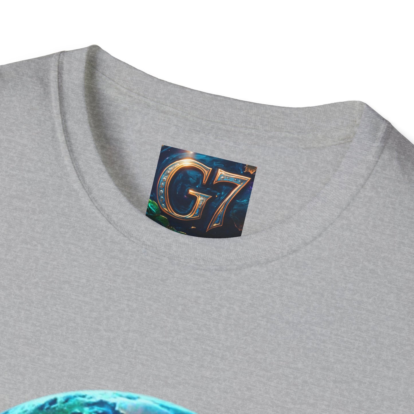 Global Unity Starts Here β Wear the Change - G7 Earth Graphic Unisex T-Shirt - Softstyle Tee