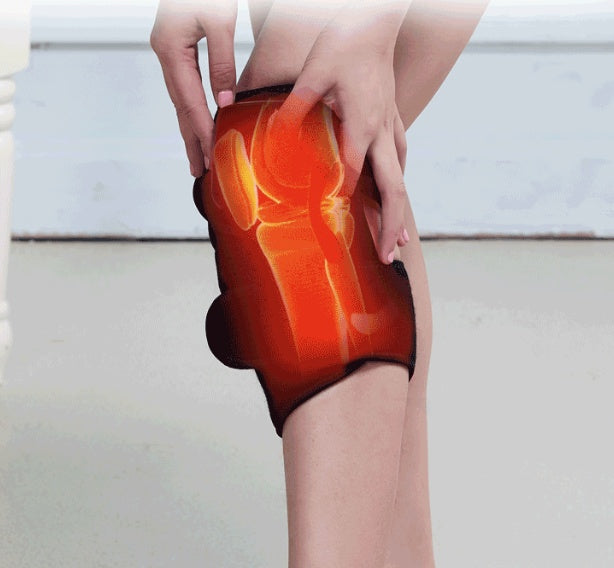 Electric Infrared Heating Knee Massager - Vibration Therapy Pain Relief Wrap