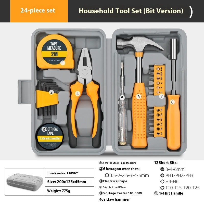 Multifunctional Household Maintenance Toolbox