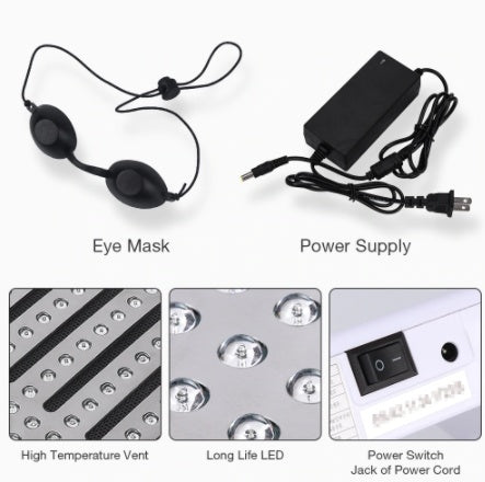 7 Colors Led Light Therapy LED Mask Skin Rejuvenation Anti Aging Photon Device Spa Acne Remover Anti-Wrinkle Red Led Light Treatment