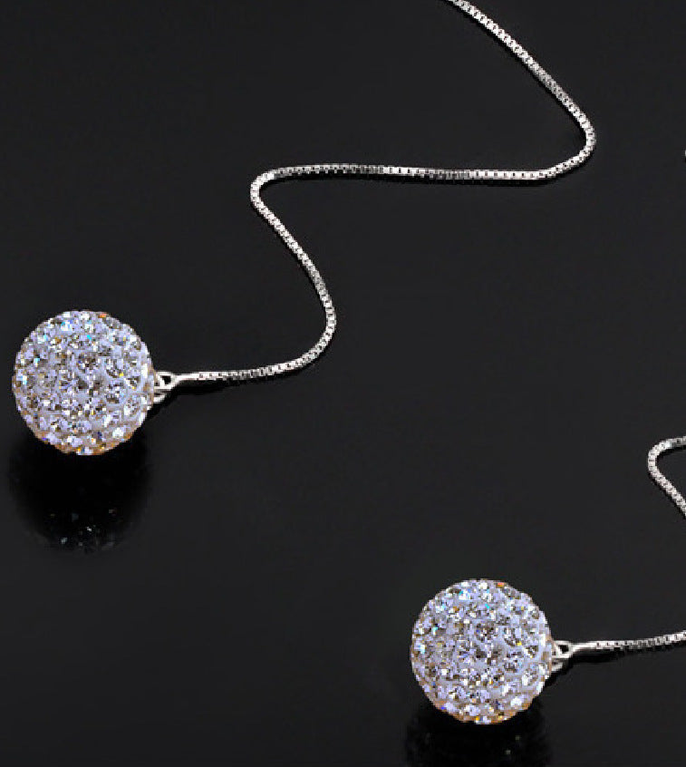 Featherlight Drop Earrings with Sparkling Crystal Accents for Everyday Radiance All Day Sparkle