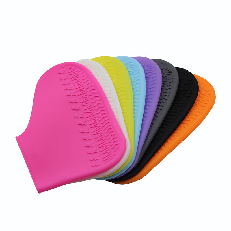 Non-Slip Silicone Shoe Covers - Waterproof Reusable Shoe Protectors