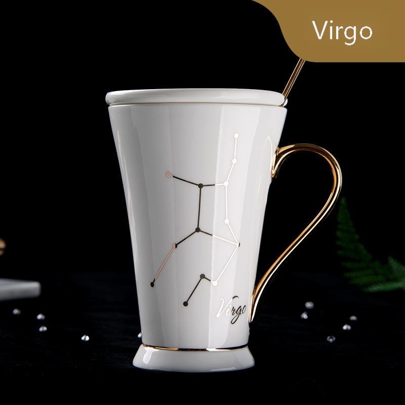Timeless Elegant Luxury Zodiac Ceramic Porcelain Cups | Merch Gone Viral