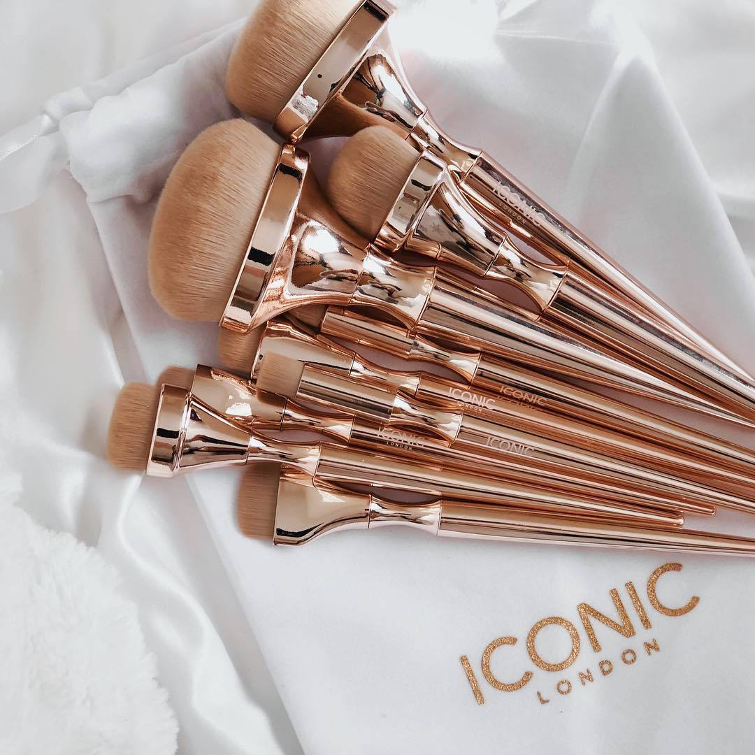 Golden Luxury Makeup Brush Set