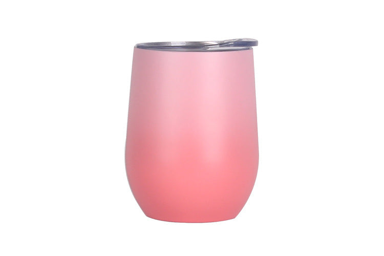 Insulated Wine Glass Tumbler with Temp Control Keeps Wine Crisp