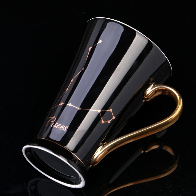 Timeless Elegant Luxury Zodiac Ceramic Porcelain Cups | Merch Gone Viral