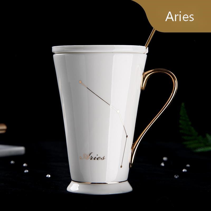 Timeless Elegant Luxury Zodiac Ceramic Porcelain Cups | Merch Gone Viral