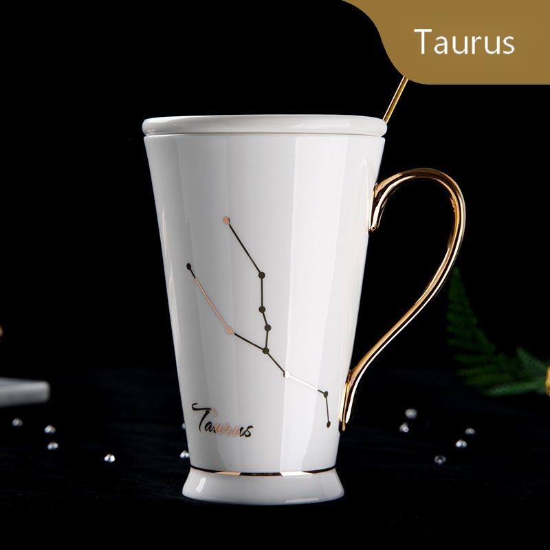 Timeless Elegant Luxury Zodiac Ceramic Porcelain Cups | Merch Gone Viral
