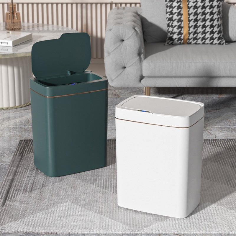 Induction Smart Household Automatic Trash Can Bathroom Kitchen