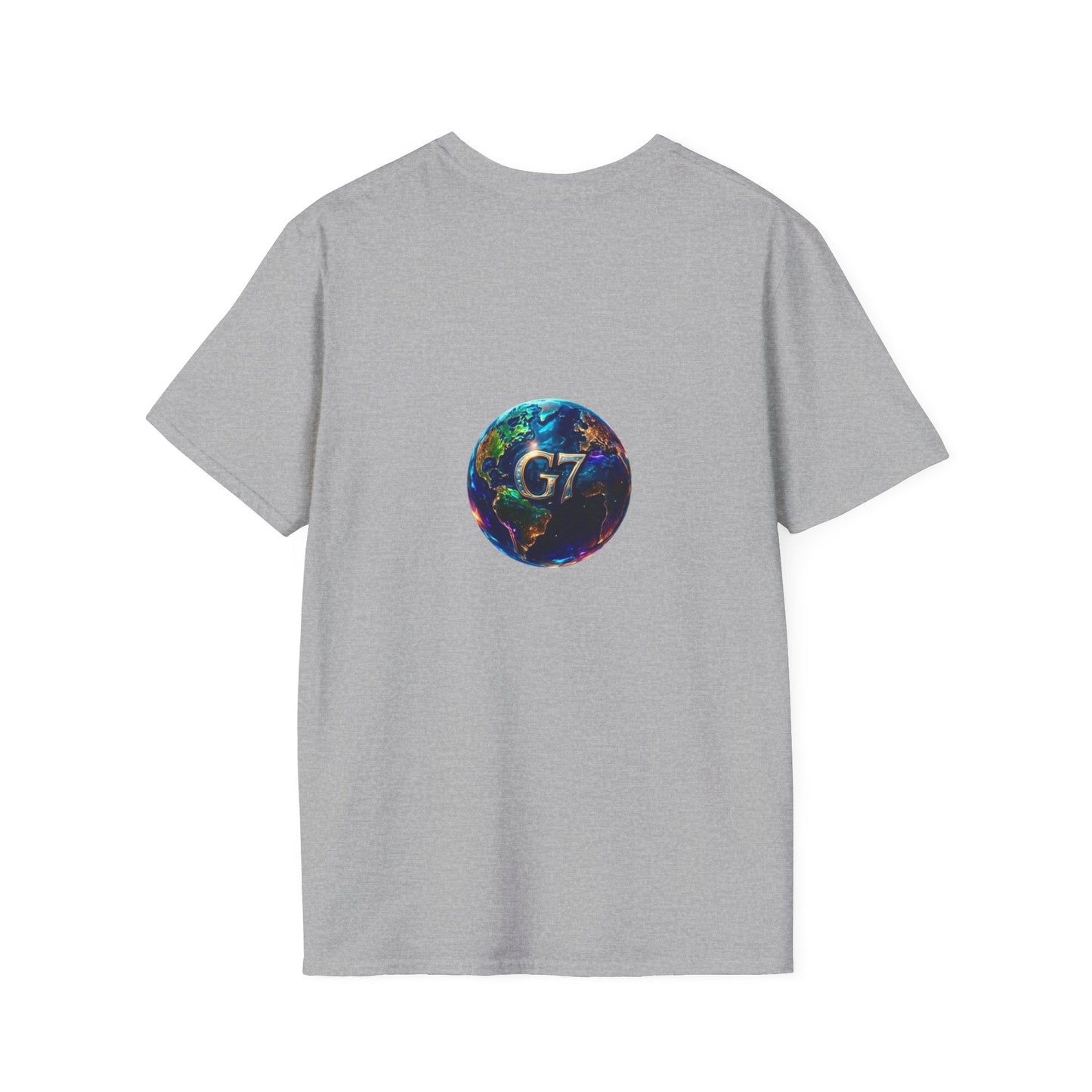 Global Unity Starts Here β Wear the Change - G7 Earth Graphic Unisex T-Shirt - Softstyle Tee