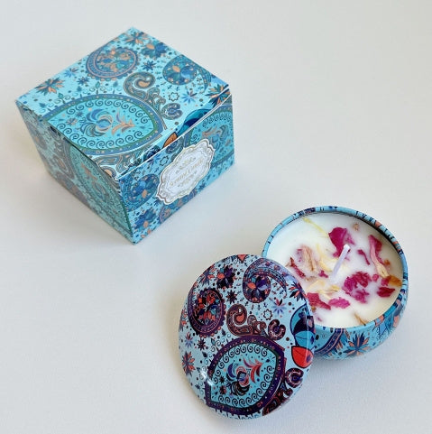 Natural Dried Flower Candle Flower Fragrance Incense Candle