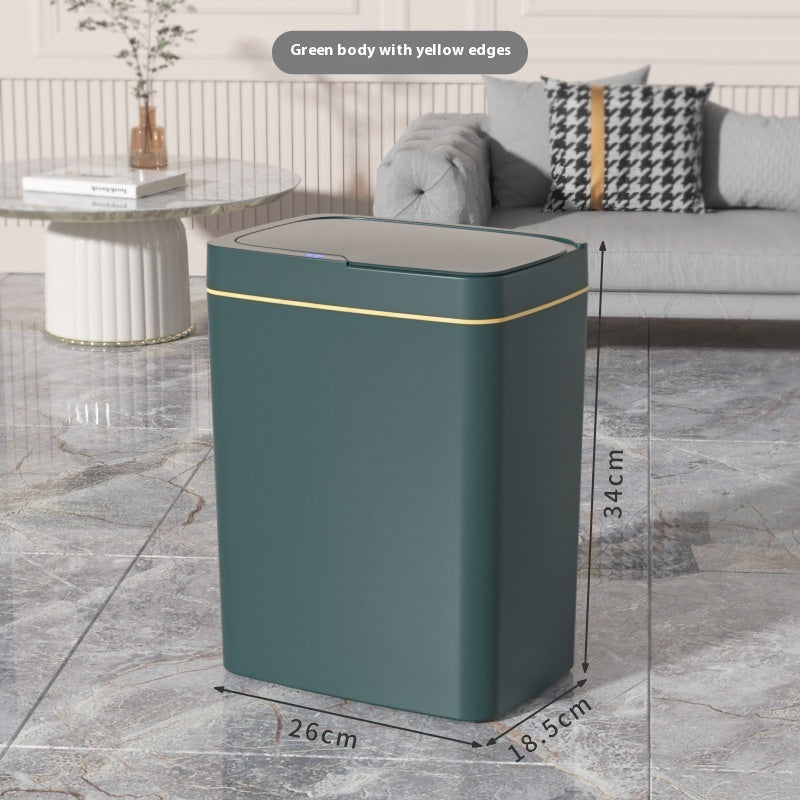 Induction Smart Household Automatic Trash Can Bathroom Kitchen