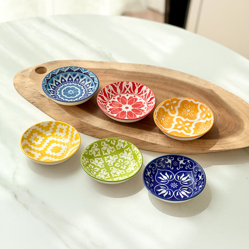 Bohemian Ceramic Sauce Dish Luxe Viral | Merch Gone Viral