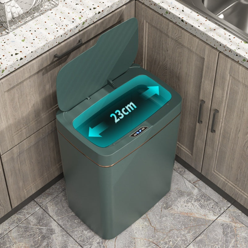 Induction Smart Household Automatic Trash Can Bathroom Kitchen