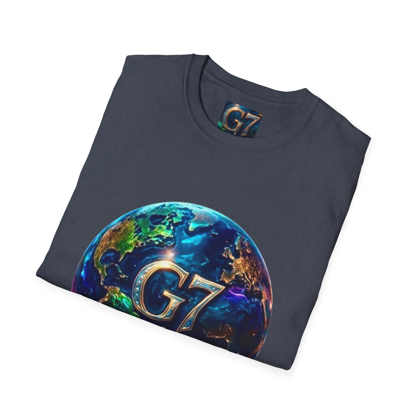 Global Unity Starts Here β Wear the Change - G7 Earth Graphic Unisex T-Shirt - Softstyle Tee