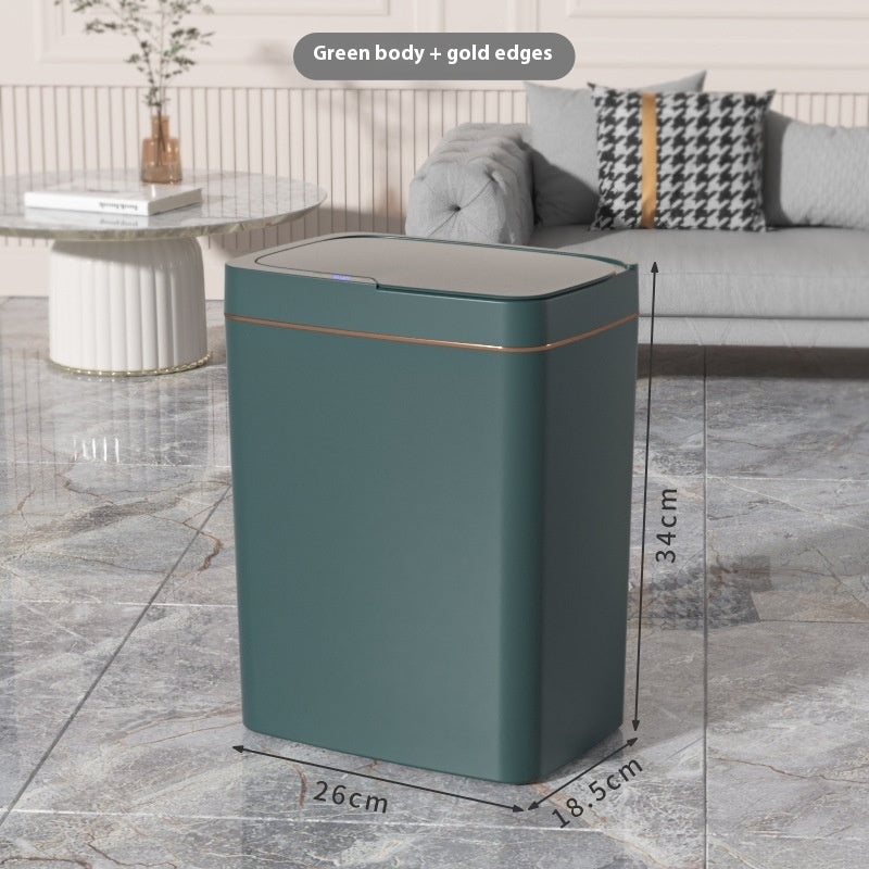 Induction Smart Household Automatic Trash Can Bathroom Kitchen