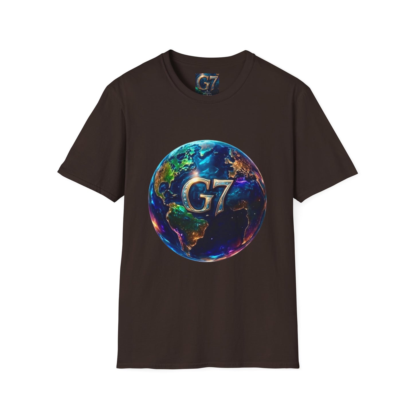 Global Unity Starts Here β Wear the Change - G7 Earth Graphic Unisex T-Shirt - Softstyle Tee