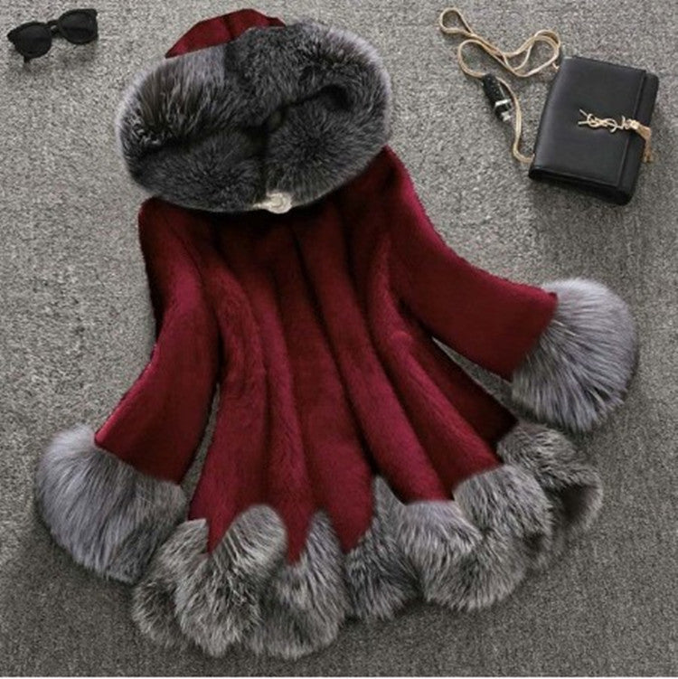 Luxurious Faux Fur Mink Coat - Premium Soft Winter Outerwear for Women