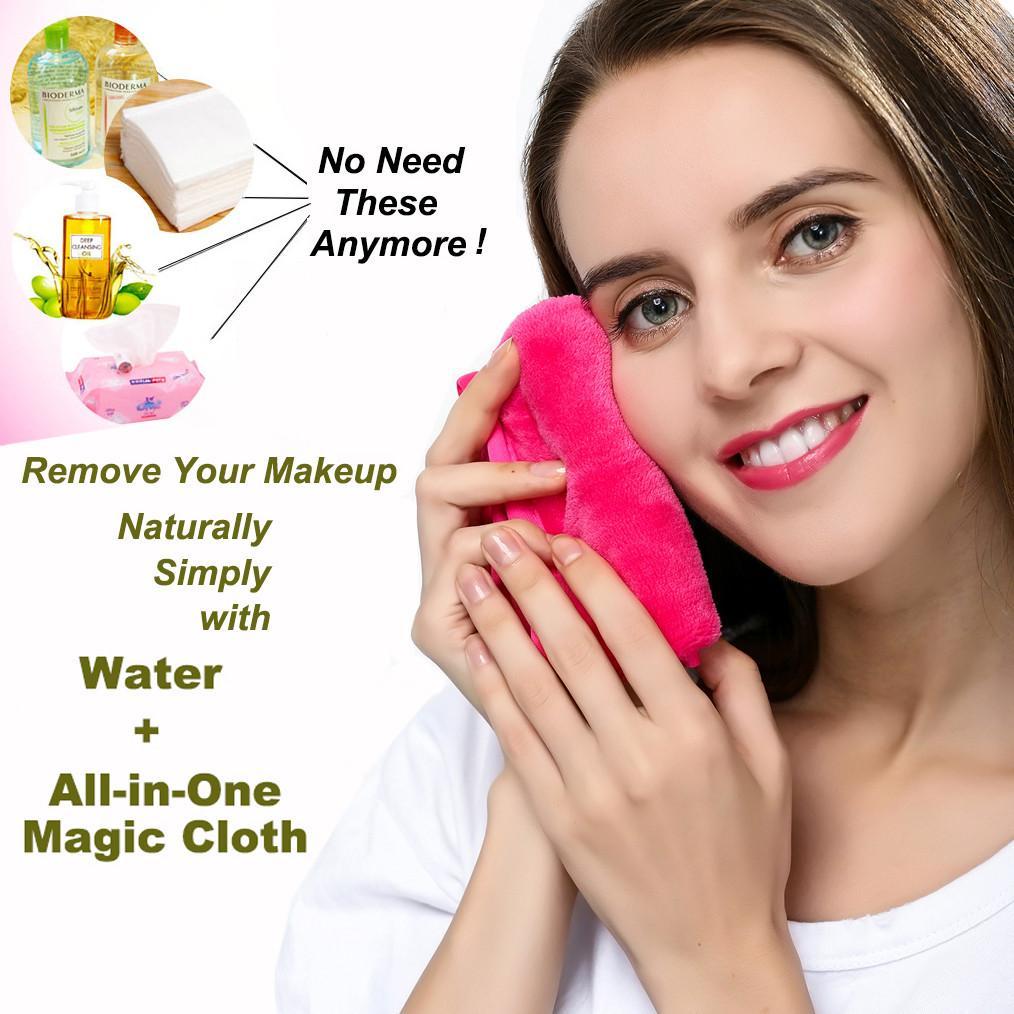 Soft Tender Reusable Microfiber Makeup Eraser Remover Facial