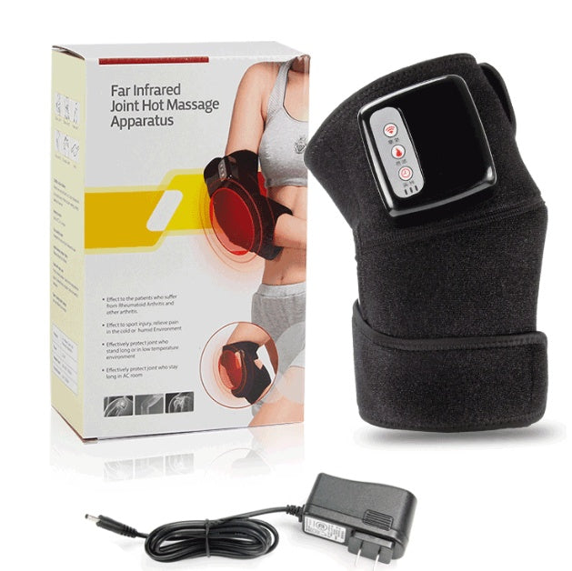 Electric Infrared Heating Knee Massager - Vibration Therapy Pain Relief Wrap