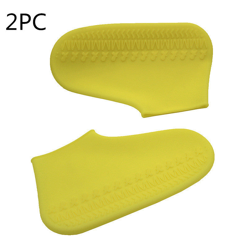 Non-Slip Silicone Shoe Covers - Waterproof Reusable Shoe Protectors