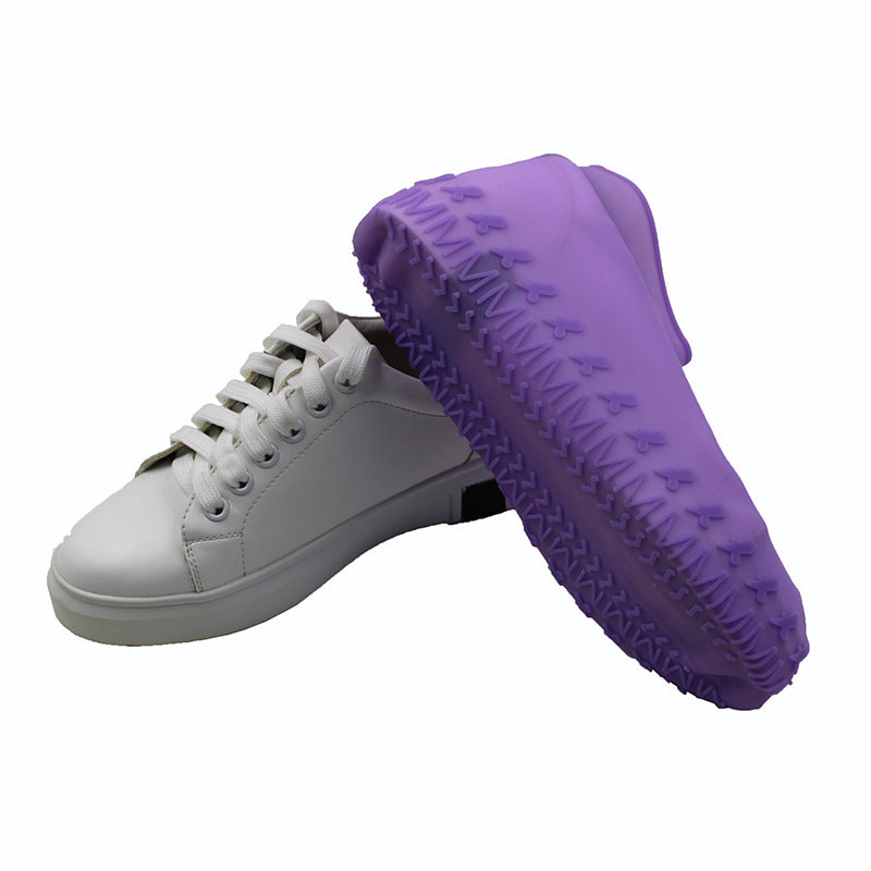 Non-Slip Silicone Shoe Covers - Waterproof Reusable Shoe Protectors