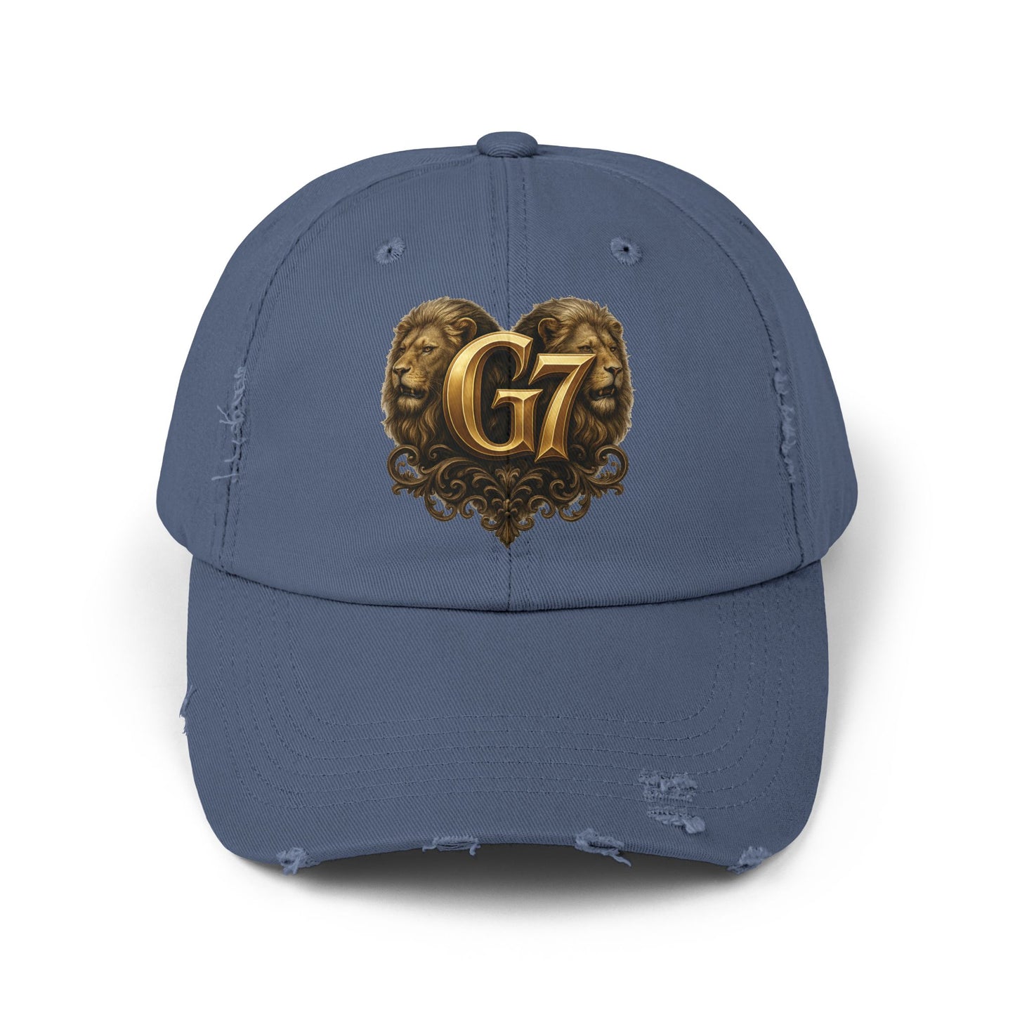 G7 Distressed Unisex Hat