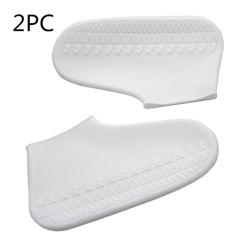 Non-Slip Silicone Shoe Covers - Waterproof Reusable Shoe Protectors