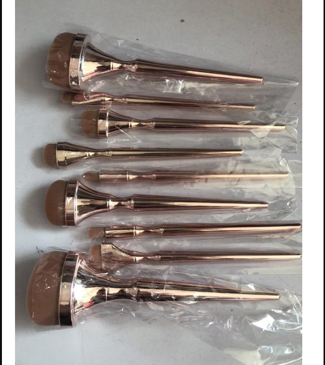 Golden Luxury Makeup Brush Set