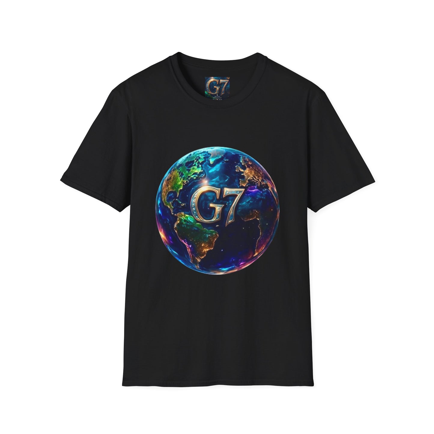 Global Unity Starts Here β Wear the Change - G7 Earth Graphic Unisex T-Shirt - Softstyle Tee