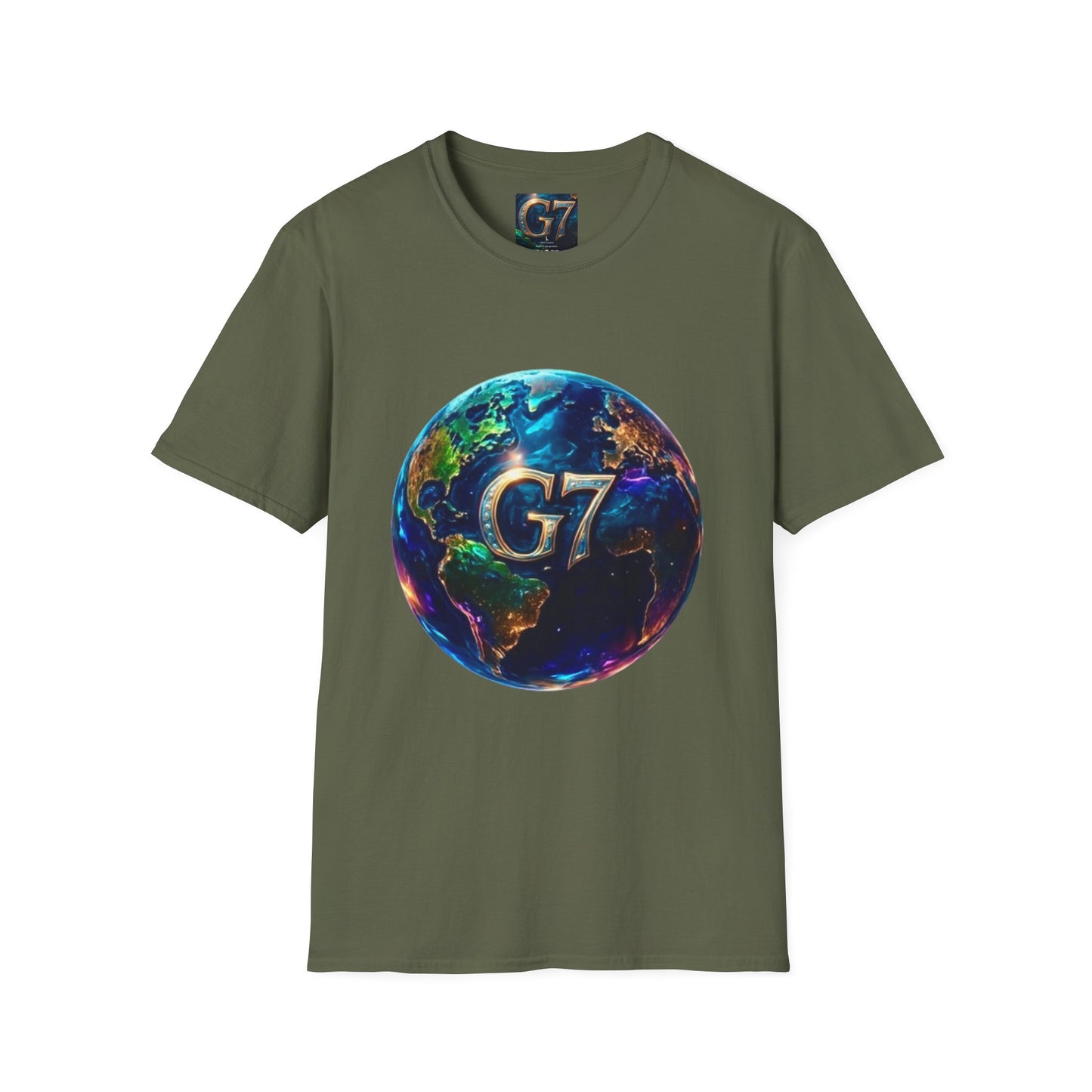 Global Unity Starts Here β Wear the Change - G7 Earth Graphic Unisex T-Shirt - Softstyle Tee
