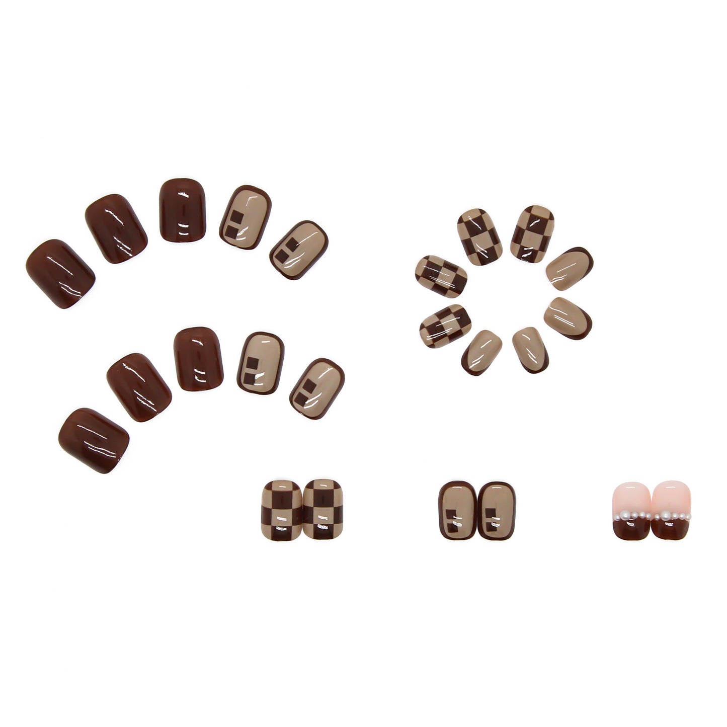 European And American Butterfly Long Nail Art Finished Products
