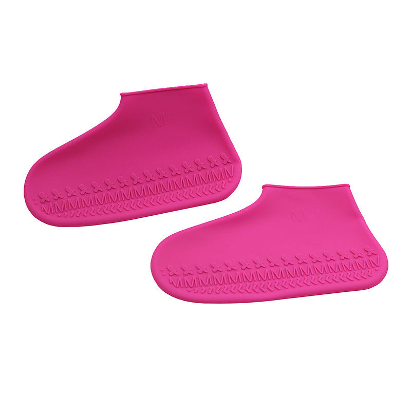 Non-Slip Silicone Shoe Covers - Waterproof Reusable Shoe Protectors