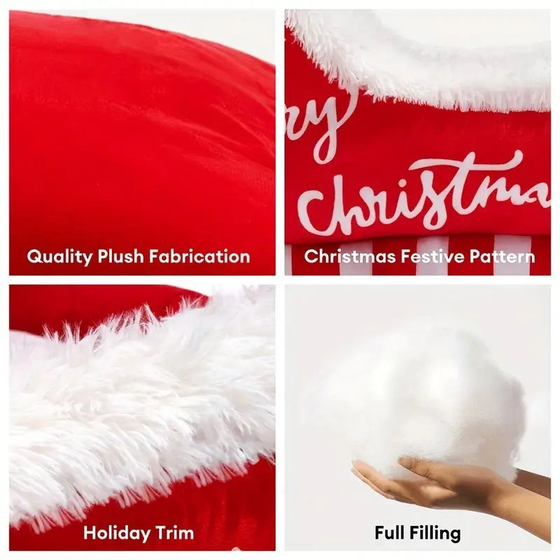 Your Dog Will Love This Christmas Sled Kennel Pet Bed With Red Elk Sled Nest Fabric, Made For Small And Medium Dogs.