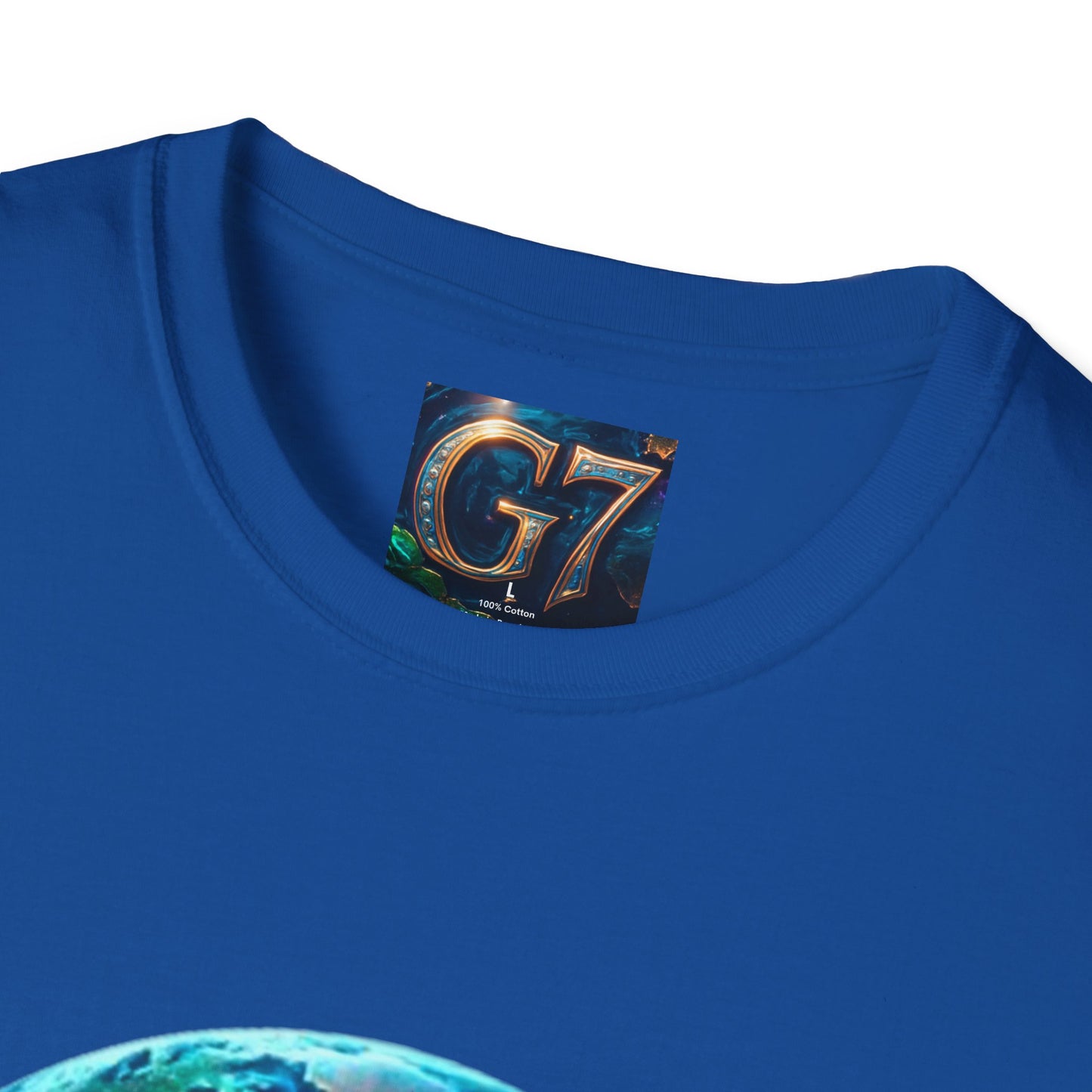 Global Unity Starts Here β Wear the Change - G7 Earth Graphic Unisex T-Shirt - Softstyle Tee